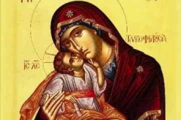 О чем молятся перед иконой «Сладкое лобзание», тексты и история образа